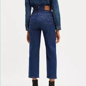 Ribcage straight ankle jeans - 28 (27 length)